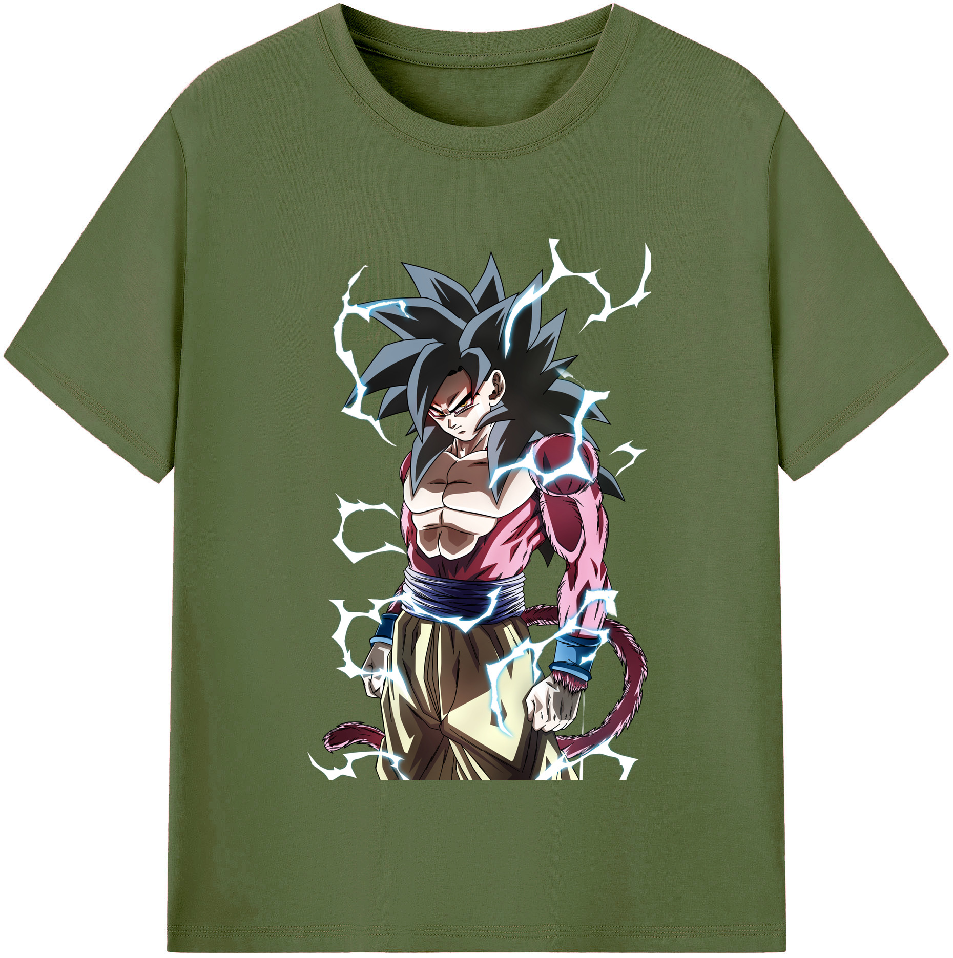 （画像用） ドラゴンボール 孫悟空（そん ごくう）Son Goku カカロット DRAGON BALL Kakarotto 綿100％半袖Tシャツ（フロントプリント）